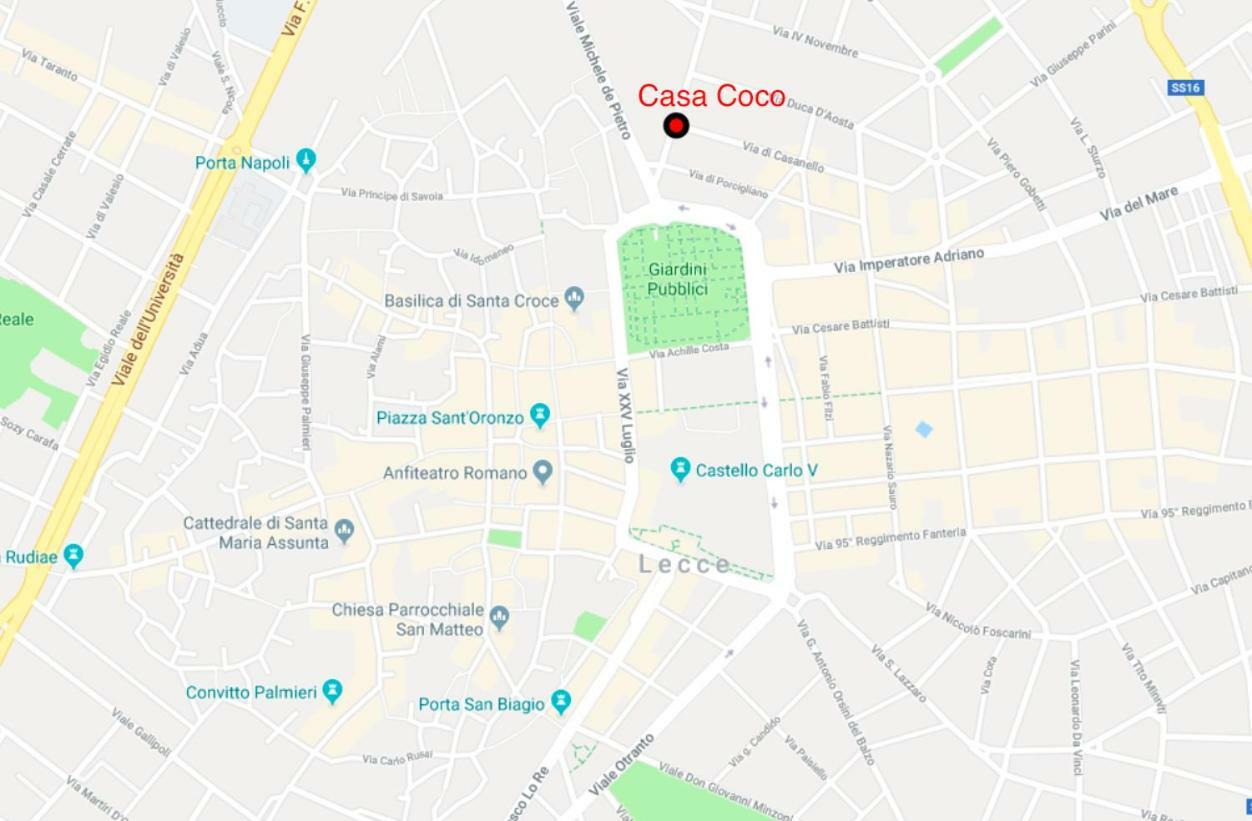 Casa Coco Daire Lecce Dış mekan fotoğraf
